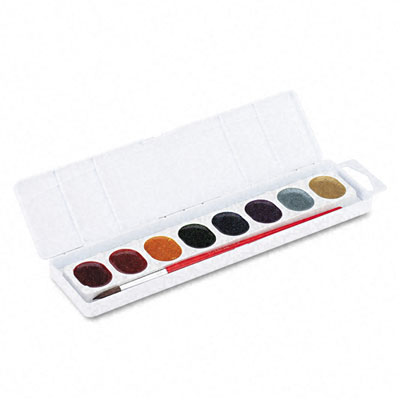 Picture of Prang 80515 Glitter Washable Watercolors- 8 Assorted Colors