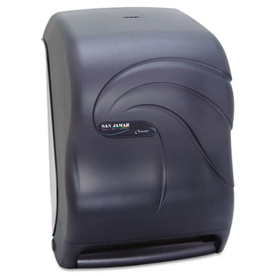 Picture of San Jamar T1390TBK Electronic Touchless Roll Towel Dispenser- 11 3/4 x 9 x 15 1/2- Black