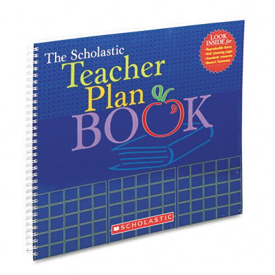 Scholastic 0439710561 Teacher Plan Book (Updated)- Grade K-6- 13 x 11- 96 pages