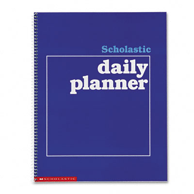 Scholastic 0590490672 Daily Planner- Grades K-6- 11 x 8-1/2- 88 Pages