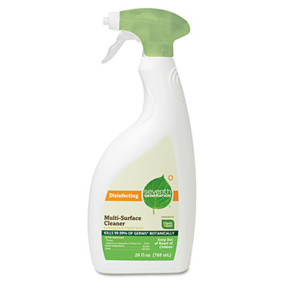 Picture of Seventh Generation 22810 Disinfecting Spray Cleaner- 26 oz. Trigger Spray Bottle