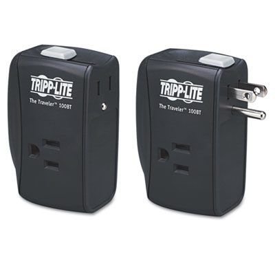 Tripp Lite  Portable Travel Surge Suppressor- Coax/DSL/Power- 2 Outlets- 6ft Cord -  Interex By Tripp-Lite, TR33372