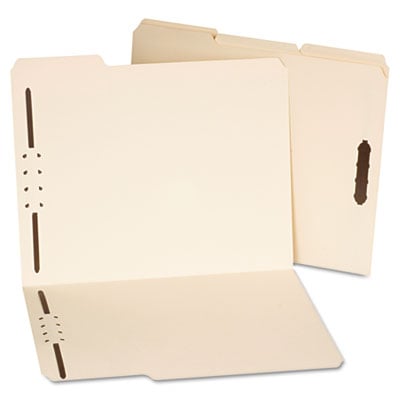Manila Folders- 2 Fasteners- 1/3 Tab- Letter- 50/Box