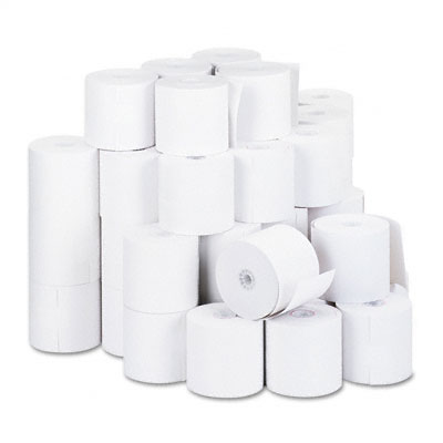 Picture of Universal 32000 1-Ply Cash Register/Point of Sale Roll- 16 lb- 1/2&amp;quot; Core- 2-3/4&amp;quot; x 190 ft- 50/CT