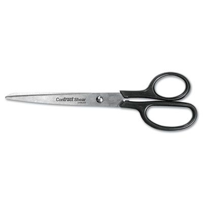 Picture of Westcott 10572 Stainless Steel Straight Trimmers- 8 in. Length- 3 in. Cut- Black