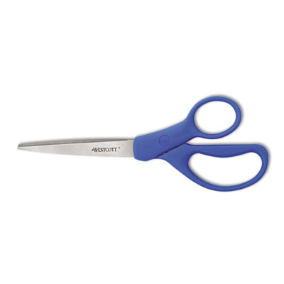 Picture of Westcott 41218 Preferred Line Steel Scissors- 8&amp;quot; Length- 3-1/2&amp;quot; Cut