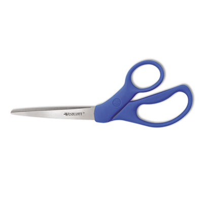 Picture of Westcott 43218 Preferred Line Steel Scissors- 8&amp;quot; Length- 3-1/2&amp;quot; Cut