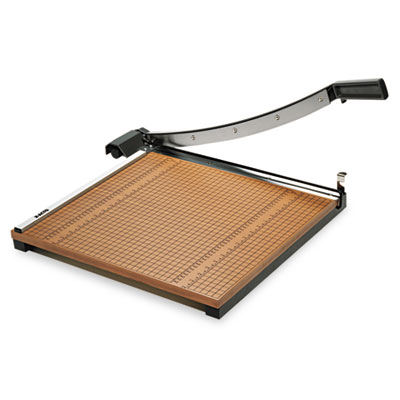 Picture of X-ACTO 26618 Wood Base Guillotine Trimmer- 15 Sheets- Wood Base- 18&amp;quot; x 18&amp;quot;
