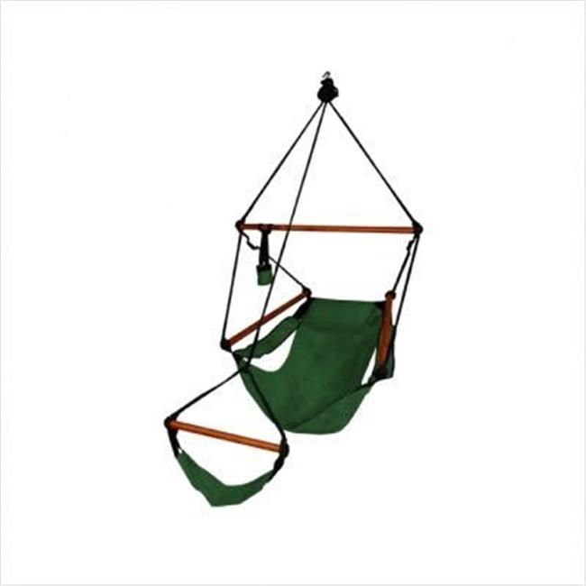 KingsPond 10002-KP Hammaka Hammocks Original Hanging Air Chair In Hunter Green