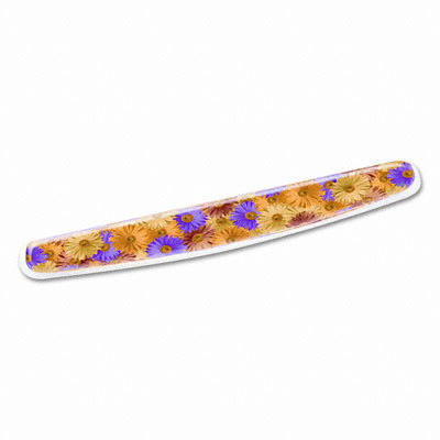 Picture of 3M WR308DS Gel Compact Wrist Rest- Daisy Design