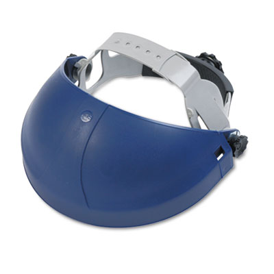 Picture of AOSafety 82501-00000 Tuffmaster Deluxe Headgear w/Ratchet Adjustment- Blue