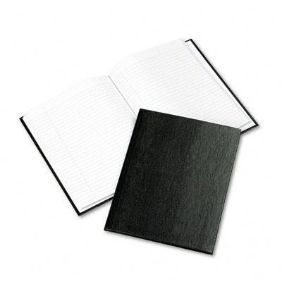 Picture of Blueline A7BLK Exec Notebook- College/Margin Rule- 9-1/4 x 7-1/4- WE/BLK- 75 Sheets