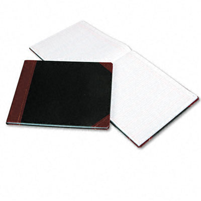 Boorum & Pease Columnar Book- 24 Column- Black Cover- 150 Pages- 12 7/8 x 15 1/8