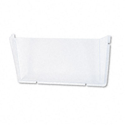 Picture of deflect-o 63201 Unbreakable Docupocket Single Pocket Wall File- Letter- Clear