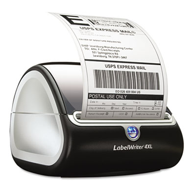 Picture of DYMO 1755120 LabelWriter 4XL- 4&amp;quot; Labels- 53 Labels/Minute- 7w x 7-3/10d x 5-3/10h