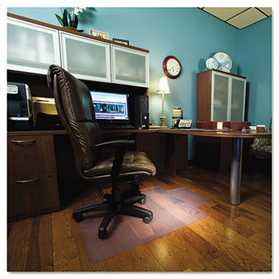 Picture of ES Robbins 131823 Chair Mat for Hard Floors- Lip- 45w x 53l- Clear