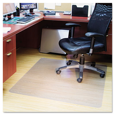 Picture of ES Robbins 131826 Chair Mat for Hard Floors- Rectangle- 46w x 60l- Clear