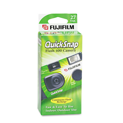 Picture of Fuji 7033661 35mm QuickSnap Single Use Camera- 400 ASA