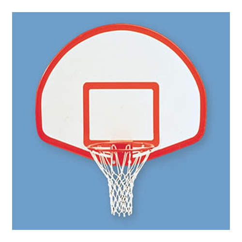 ALB-24BT Fan Aluminum Backboard with Border and Target
