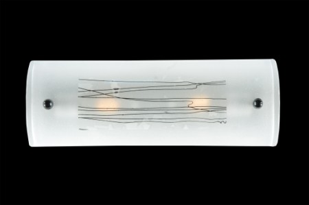110270 18 in. W Twigs Fused Glass Vanity Light