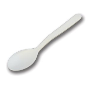 Picture of Asean Corporation CPLA-006 CPLA Compostable Taster Spoon - 2000 pcs