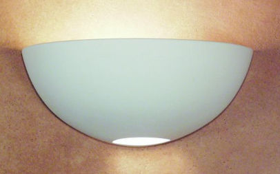 Picture of A19 303 Aegina Wall Sconce - Bisque - Islands of Light Collection