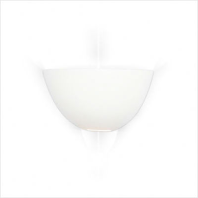 Picture of A19 304CNR Gran Aegina Corner Sconce - Bisque - Islands of Light Collection