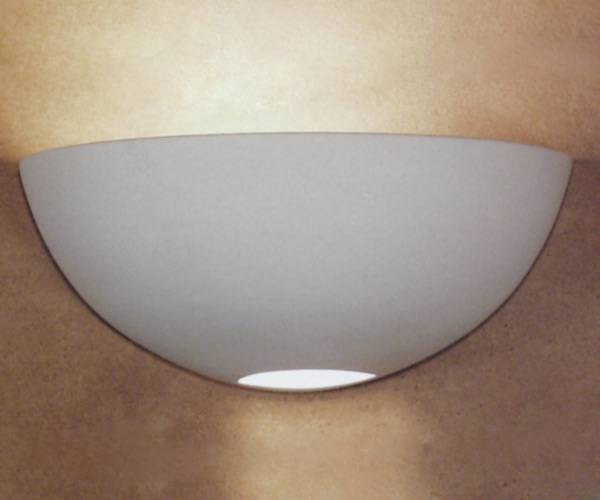 Picture of A19 310 Great Aegina Wall Sconce - Bisque - Islands of Light Collection