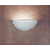 Picture of A19 311 Great Cyprus Wall Sconce - Bisque - Islands of Light Collection
