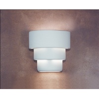 Picture of A19 1404 Santa Cruz Wall Sconce - Bisque - Islands of Light Collection