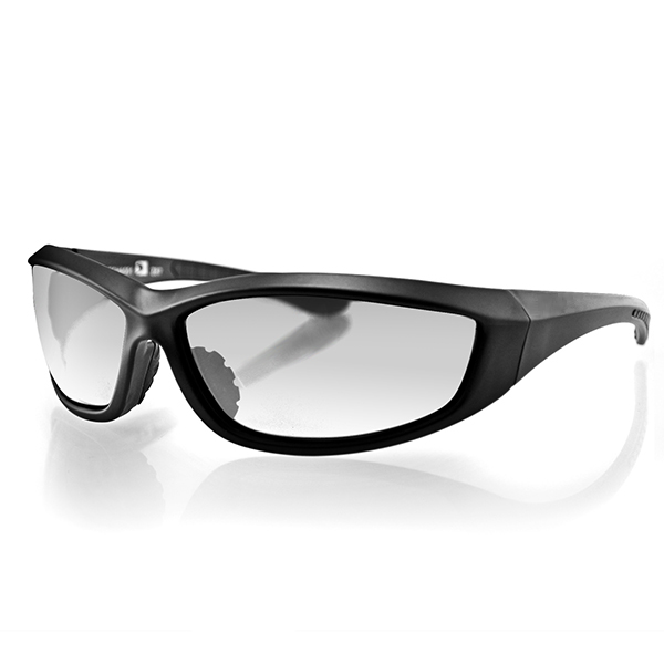 Picture of Balboa ECHA001C Charger Sunglasses - Black Frame- Anti-Fog Clear Lens