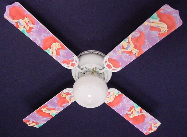 Picture of Ceiling Fan Designers 42FAN-DIS-DLMA Disney Little Mermaid Ariel Ceiling Fan 42 in.