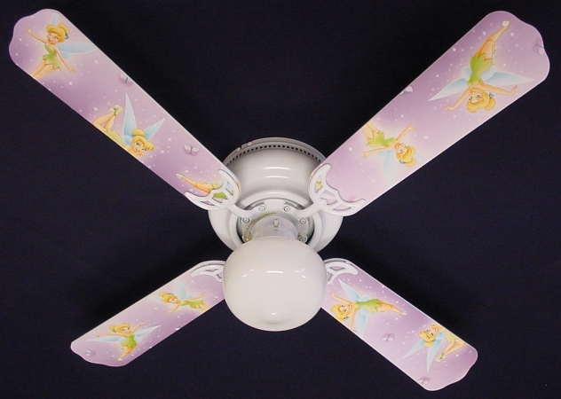 Picture of Ceiling Fan Designers 42FAN-DIS-TPFP Tinkerbell Fairy Purple Ceiling Fan 42 in.