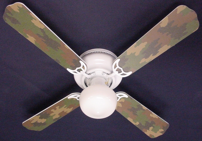 Picture of Ceiling Fan Designers 42FAN-KIDS-CAMOG Camoflauge Green Ceiling Fan 42 in.