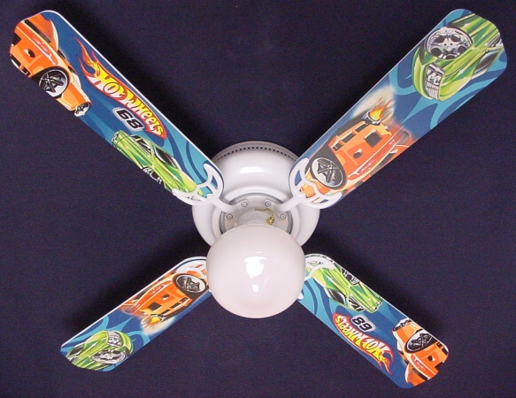 Picture of Ceiling Fan Designers 42FAN-KIDS-HW Hot Wheels Ceiling Fan 42 in.