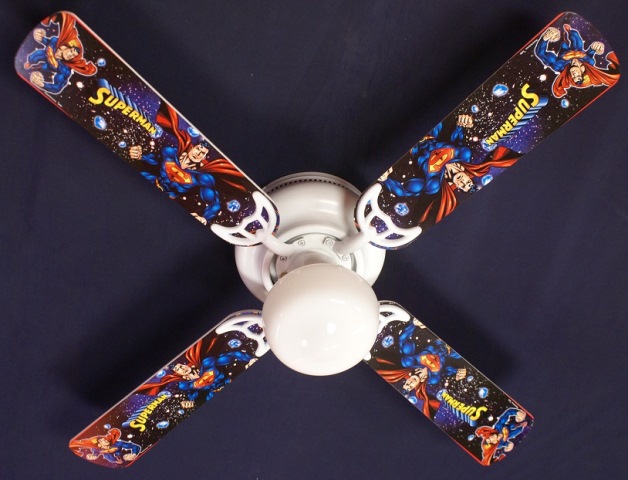 Picture of Ceiling Fan Designers 42FAN-KIDS-SMS Superman Marvel Superhero Ceiling Fan 42 in.