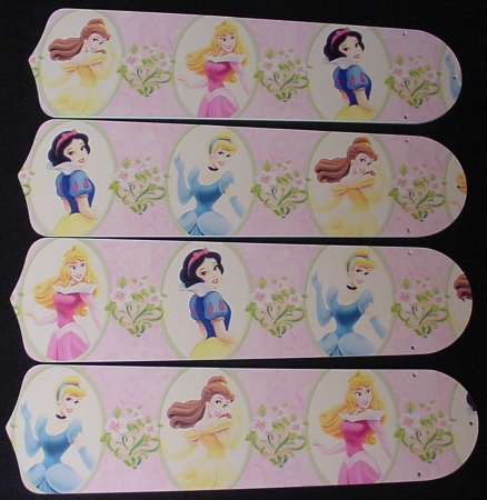 Picture of Ceiling Fan Designers 42SET-DIS-PPD Disney Princesses- Dancing 42 in. Ceiling Fan Blades Only