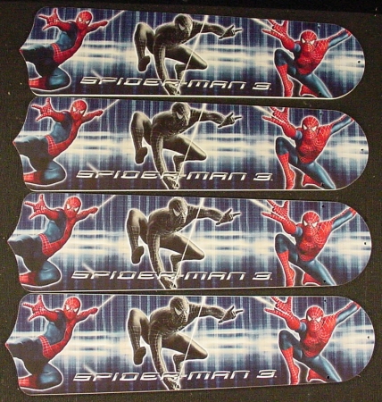 Picture of Ceiling Fan Designers 42SET-KIDS-AS3SM Amazing Spiderman 3 42 in. Ceiling Fan Blades Only