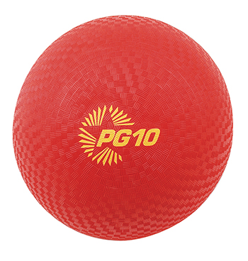 Picture of DDI 508569 Playground Ball Nylon 10&quot; Red Case of 4
