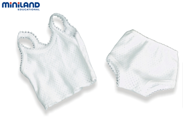 Picture of Miniland 31627 Underwear Set 12?&quot;