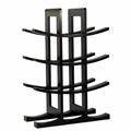 Oceanstar 12-Bottle Dark Espresso Bamboo Wine Rack WR1132 Oceanstar 12-Bottle Dark Espresso Bamboo Wine Rack WR1132