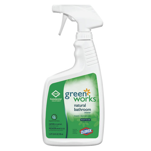Picture of Clorox Professional CLO 00452 Greenworks Bathrm Cleaner Spray- 12/24Oz