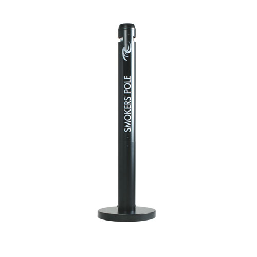 Picture of Rubbermaid Commercial Products RCP R1BK Smoker&apos;S Pole- Black (1)
