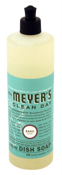Picture of Mrs Meyers Clean Day MRM-64583P3 Liquid Dishwashing Soap- Basil- Multi-packs Contain Three 16 oz Bottles