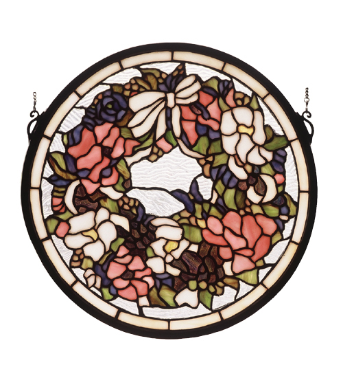 79836 15 in.  x 15 in.  Wreath Window