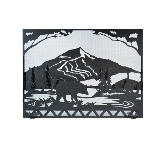 107426 Bear Creek Fireplace Screen