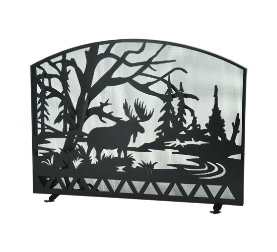 109212 54 in. W x 42 in. H Moose Creek Fireplace Screen
