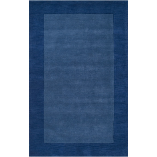 M308-1616 Mystique Rug- 100% Wool- Hand Crafted- Blue- 1'6''X1'6''