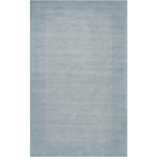M305-1616 Mystique Rug- 100% Wool- Hand Crafted- Light Blue- 1'6''X1'6''