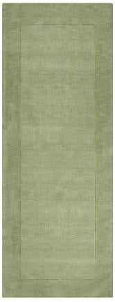 M310-268 Mystique Rug- 100 Pct Wool- Hand Crafted- Green- 26X8 -  Livabliss